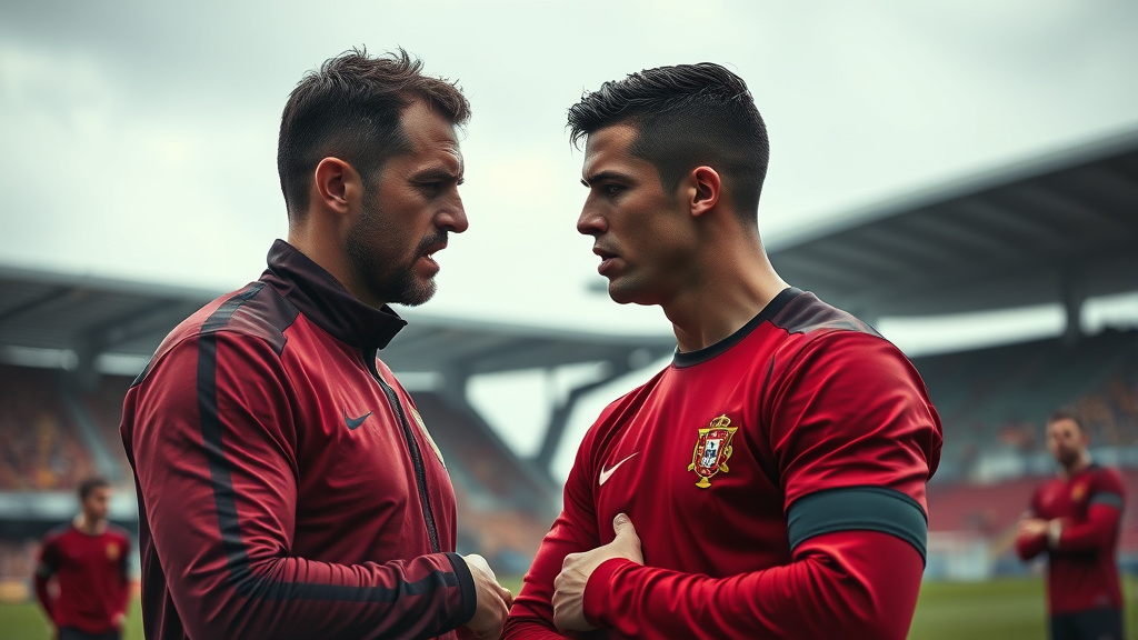 giua amorim va ronaldo da co chuyen gi 690efe3f75cda