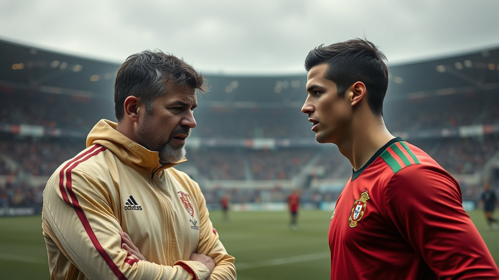 Giữa Amorim và Ronaldo đã có chuyện gì? - Xung đột trong lòng Bồ Đào Nha