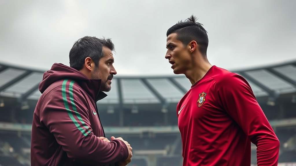 Giữa Amorim và Ronaldo đã có chuyện gì? - Xung đột trong lòng Bồ Đào Nha